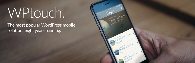 إضافة WPtouch Mobile