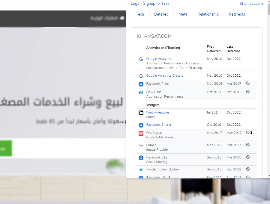 فحص سيو المواقع وتحليلات المواقع