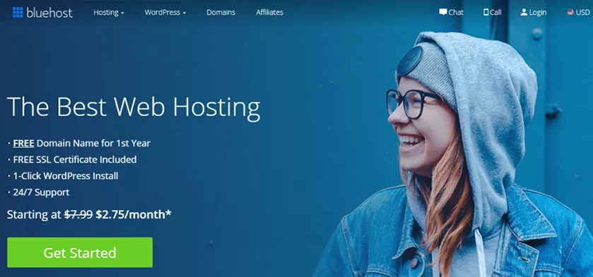 استضافة Bluehost