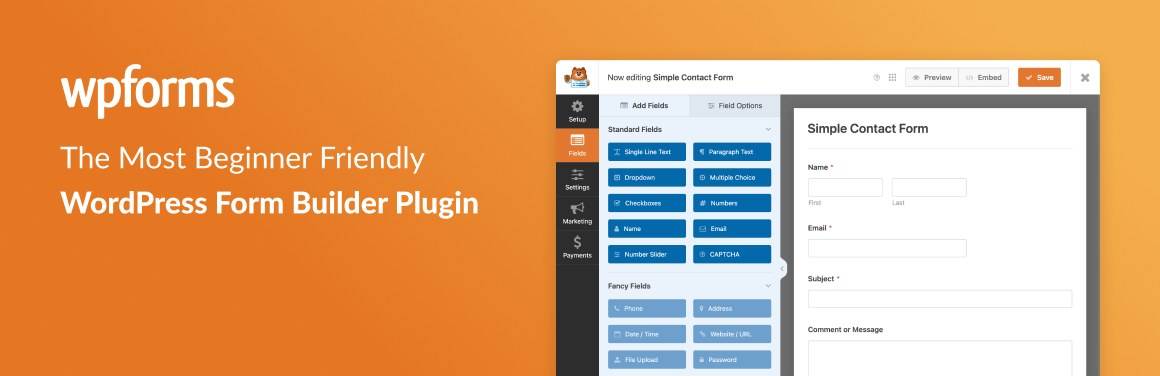 إضافة WPForms