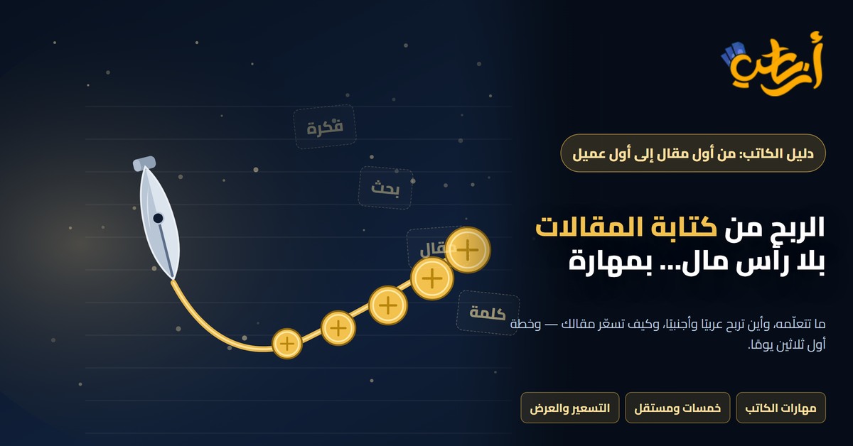الربح من كتابة المقالات الربح من كتابة المقالات: قلم حبر ذهبي يتحول خطه إلى عملات ذهبية